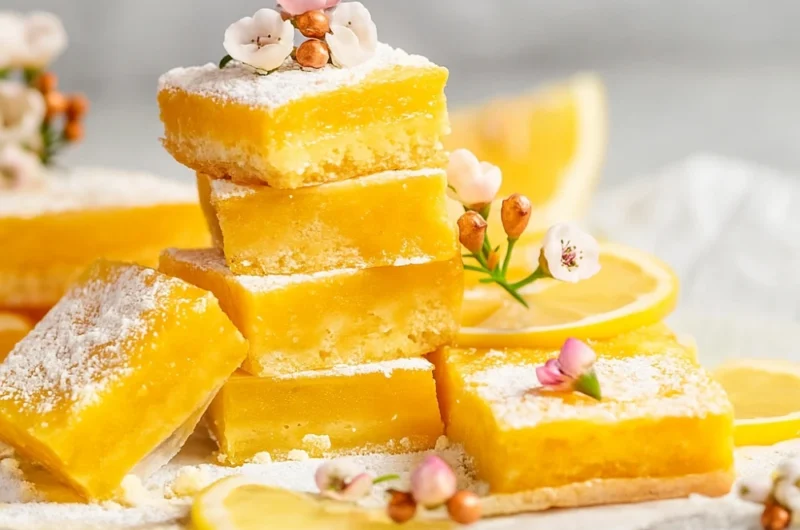The Ultimate Chewy Brown Butter Lemon Brownies