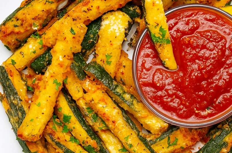 Crispy Zucchini Fries (3 Ways: Baked, Air Fryer & Pan-Fried!)