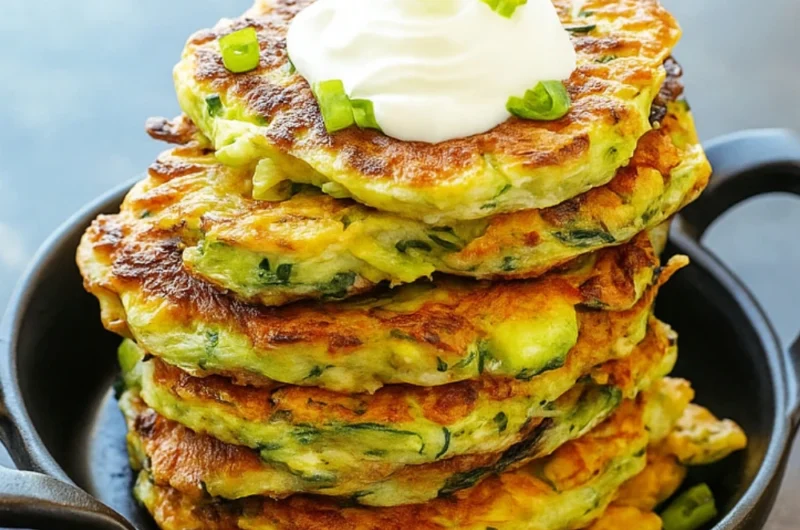 Crispy Zucchini Fritters (A Foolproof, Never-Soggy Recipe)