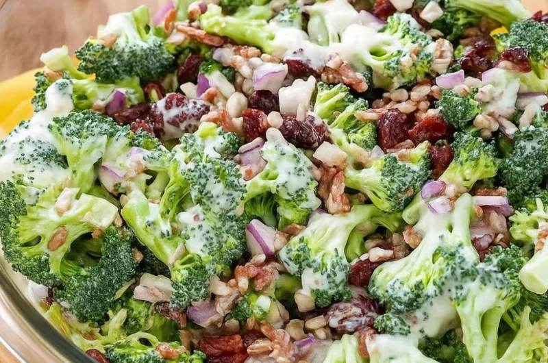 The Ultimate Creamy Broccoli Salad Recipe