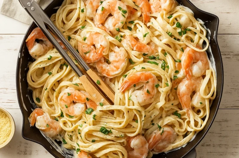Shrimp Alfredo: Creamiest, Easiest, & Customizable Recipe