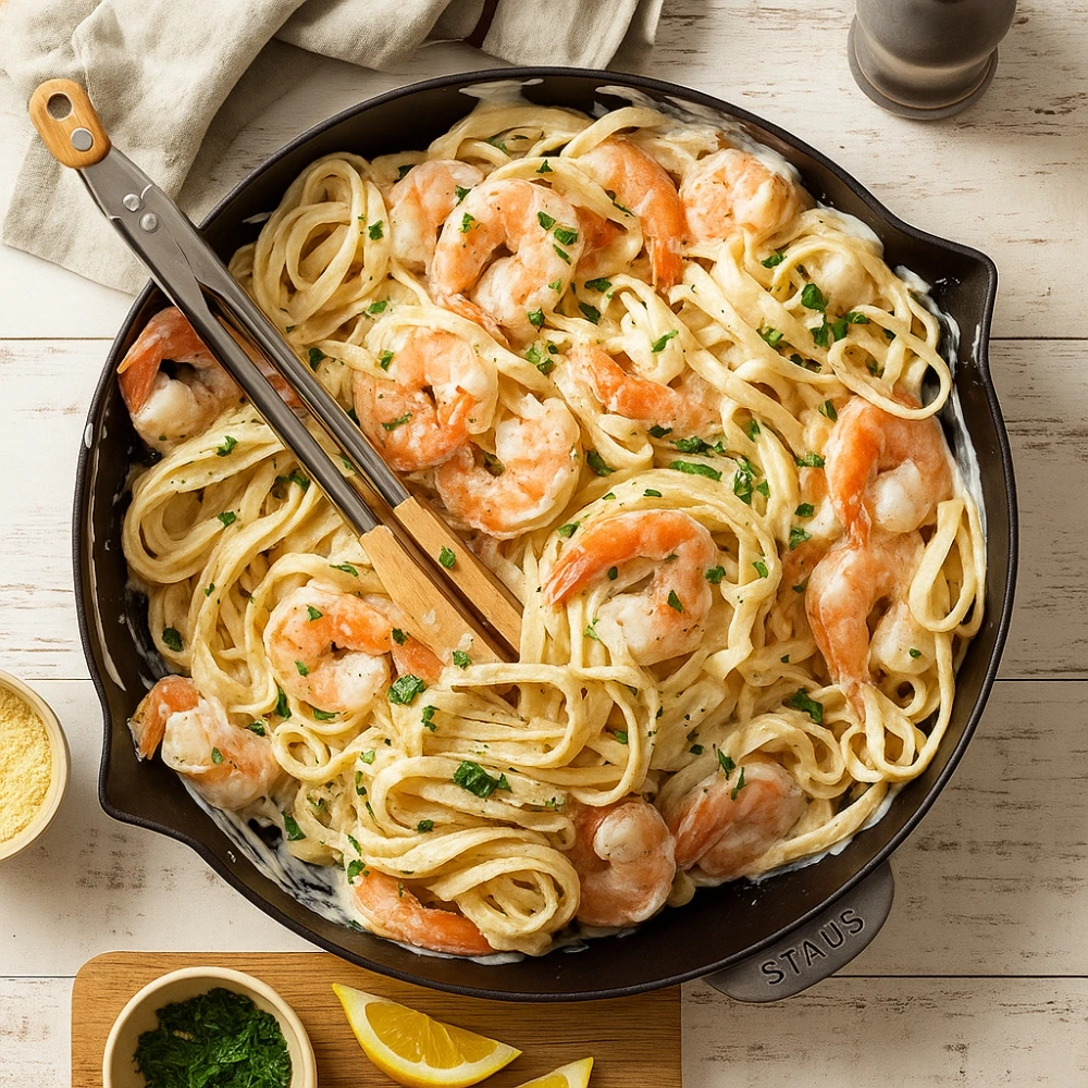 Shrimp Alfredo