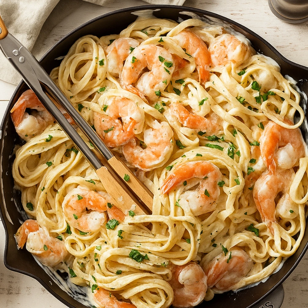 Shrimp Alfredo