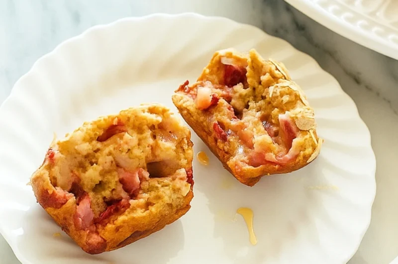 Bakery-Style Strawberry Muffins (with Perfect Tall Tops)