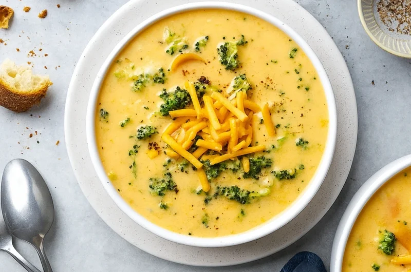 Creamy Broccoli Cheese Soup