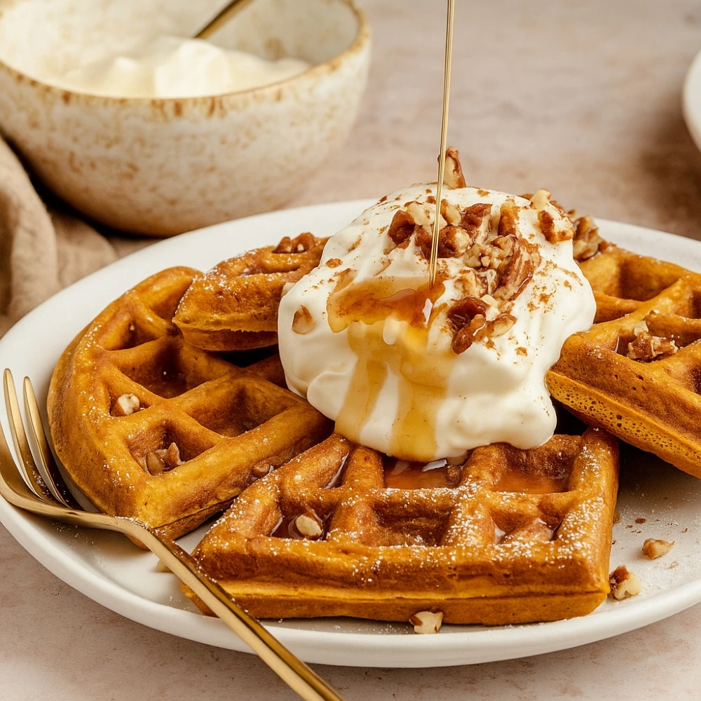 Pumpkin Waffles