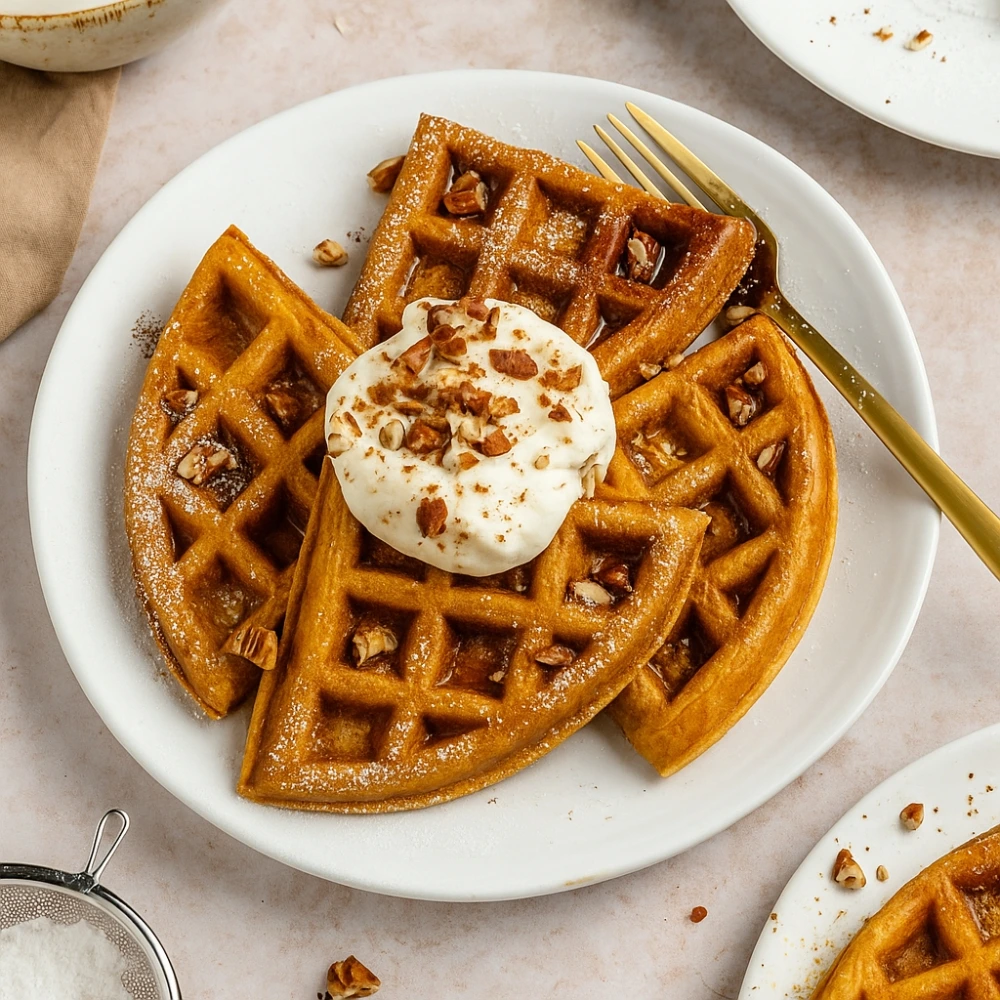 Pumpkin Waffles