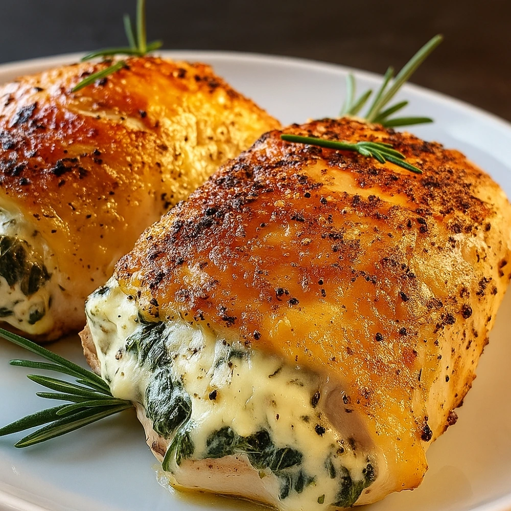 Spinach Stuffed Chicken