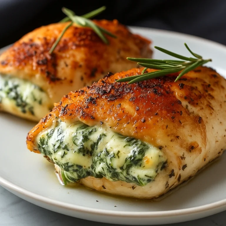 Spinach Stuffed Chicken