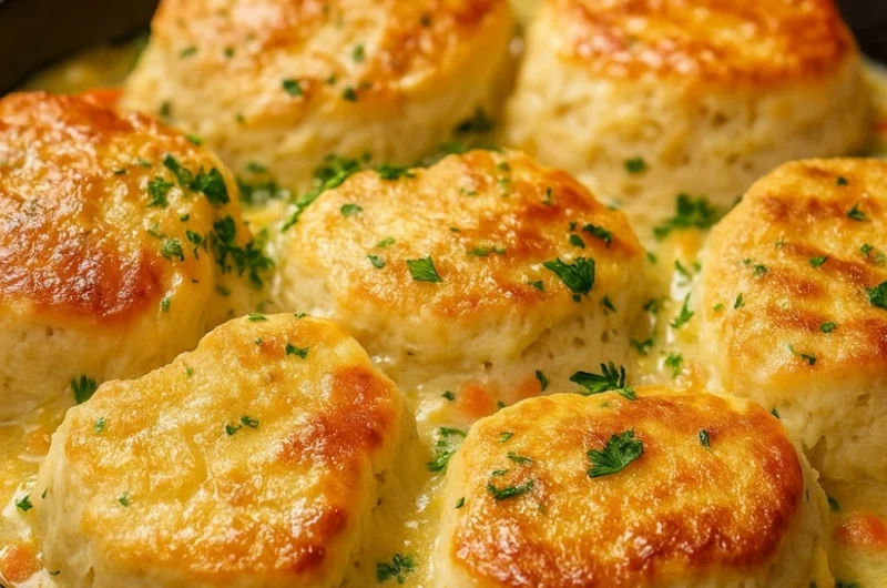 Biscuit Chicken Pot Pie (Why Ours is the Best!)