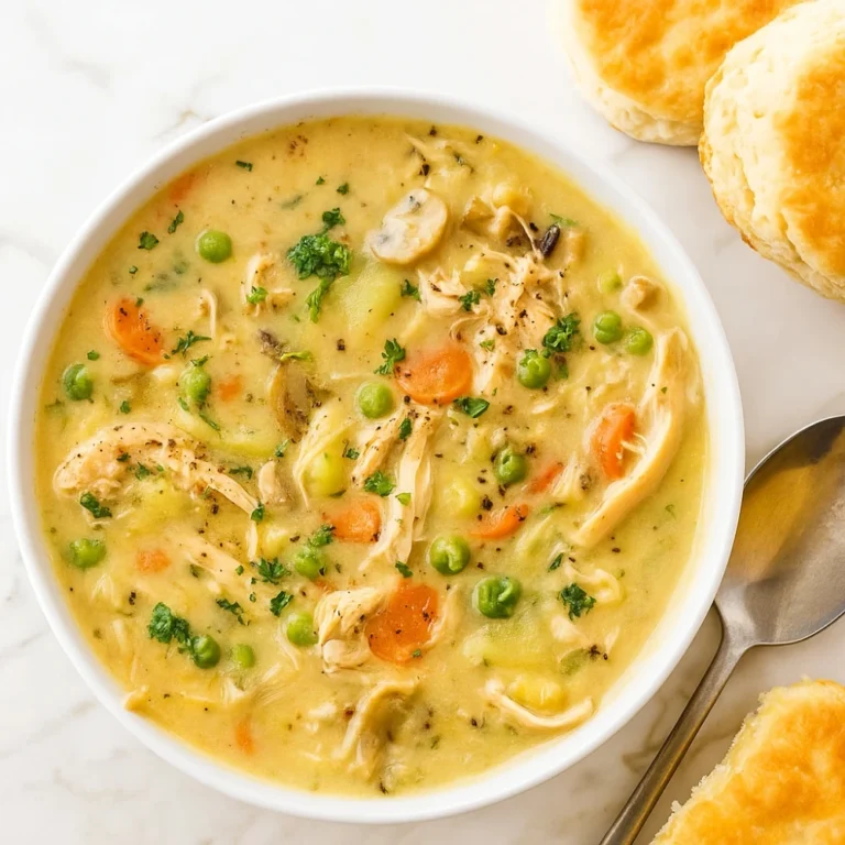 Chicken Pot Pie Soup