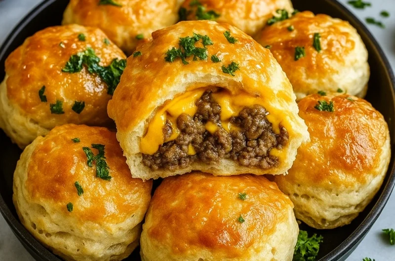 Garlic Parmesan Cheeseburger Bombs (Easy Recipe & Tips!)