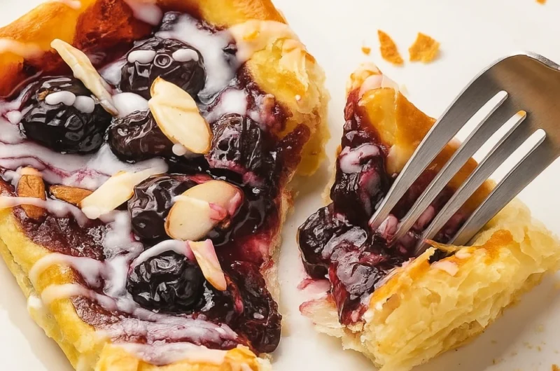 Blueberry Cream Cheese Puff Pastries (Flaky & Irresistible!)