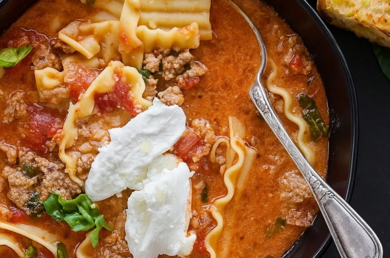 Lasagna Soup Recipe (Better Than Your Favorite Lasagna!)