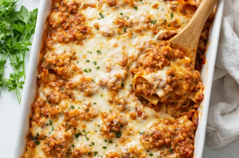 No-Boil Baked Ravioli