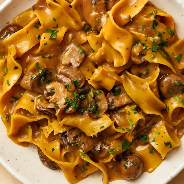 Mushroom Stroganoff