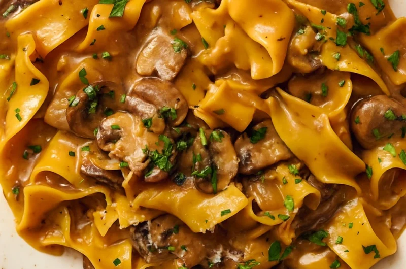 Mushroom Stroganoff: How to Get Meaty Texture & Rich Umami (20-Minute Recipe)