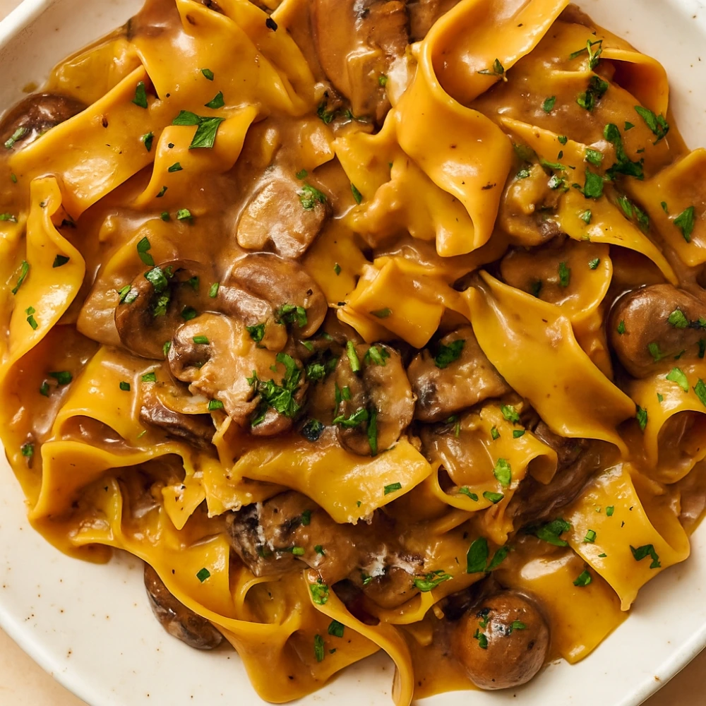 Mushroom Stroganoff