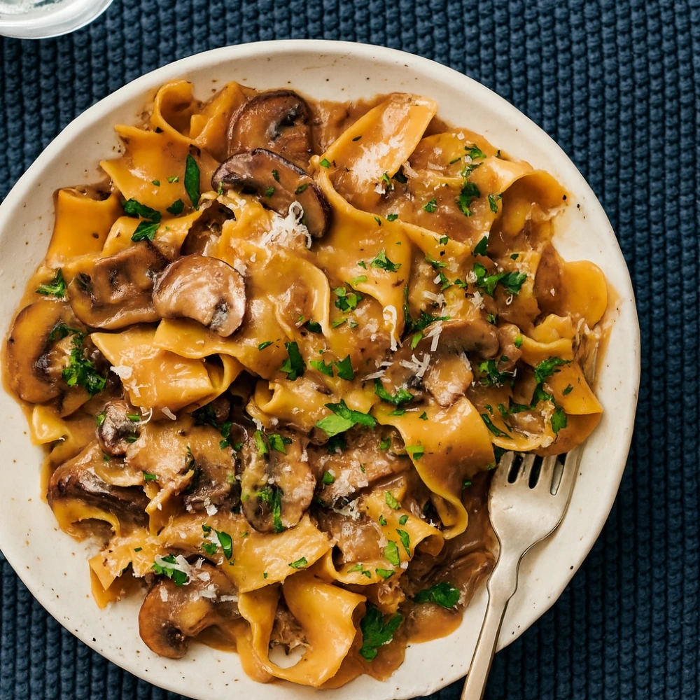 Mushroom Stroganoff