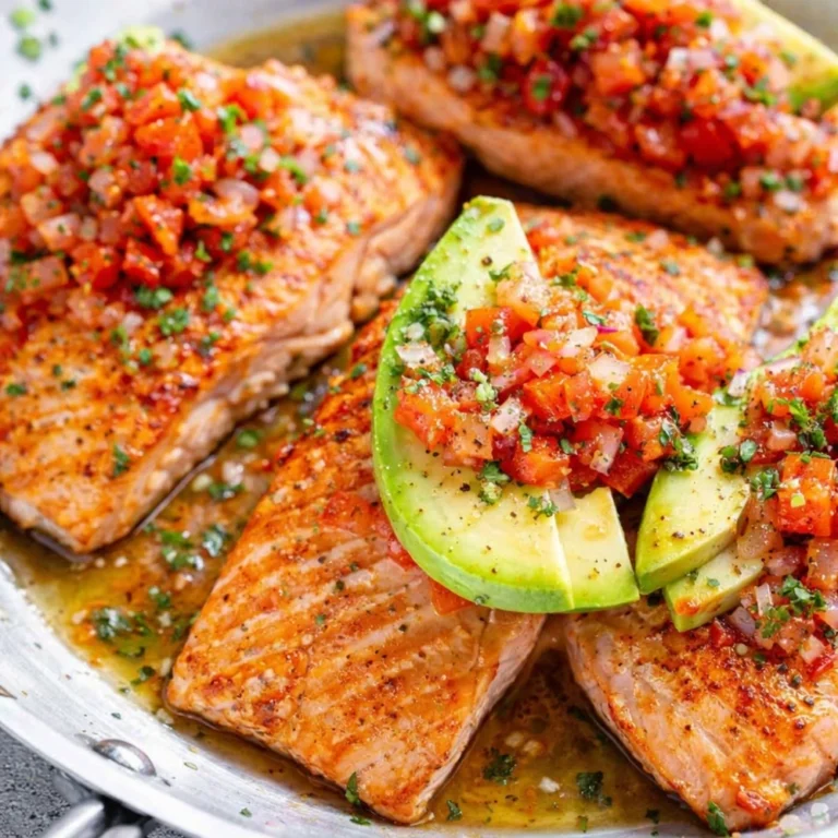Salmon with Salsa