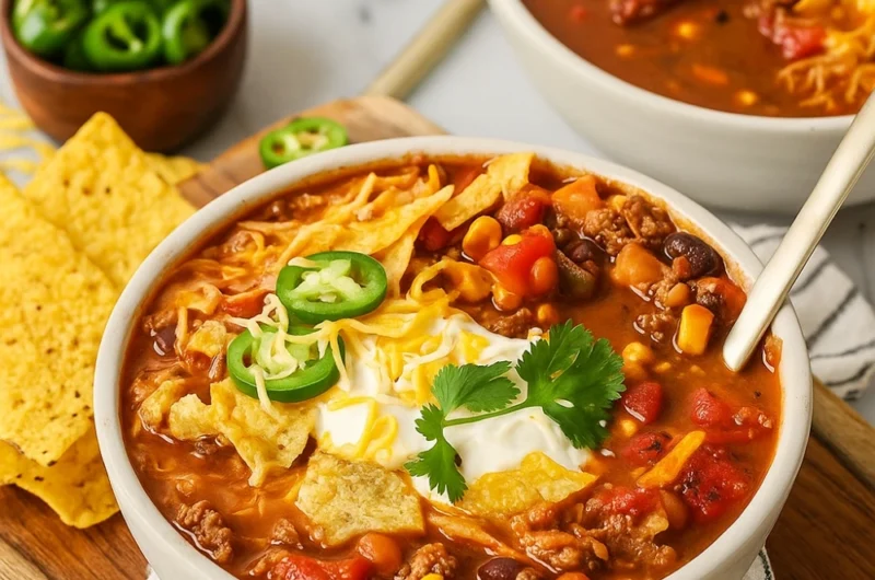 Taco Soup Recipe You'll Ever Need (Stovetop, Crockpot & Keto Options)