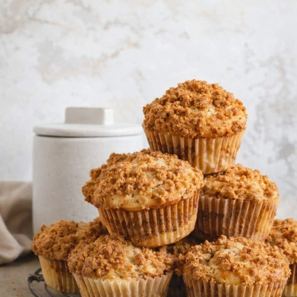 Cinnamon Streusel Muffins