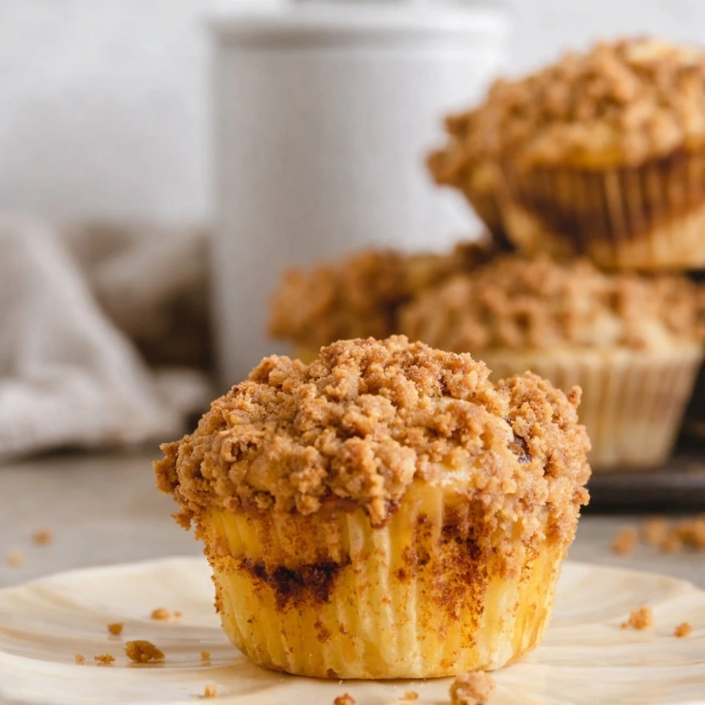 Cinnamon Streusel Muffins