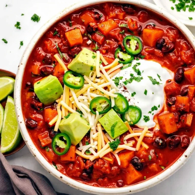 Sweet Potato Chili