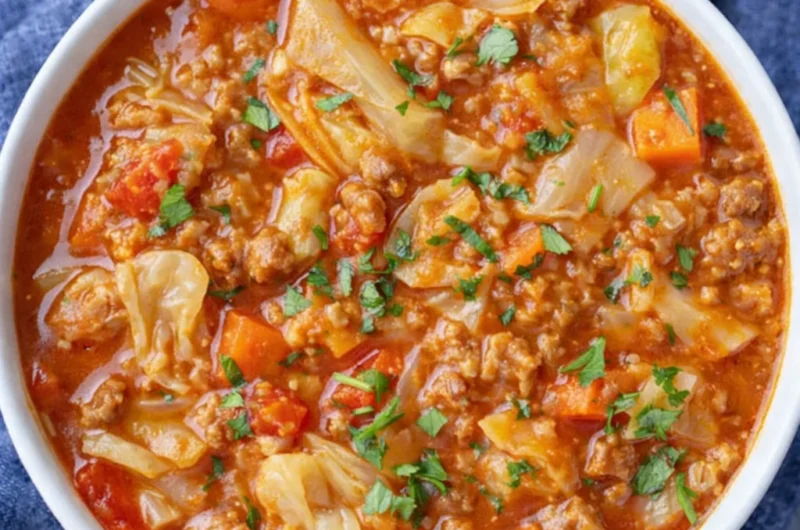 Cabbage Roll Soup (The Ultimate One-Pot Guide with Flavor Science)