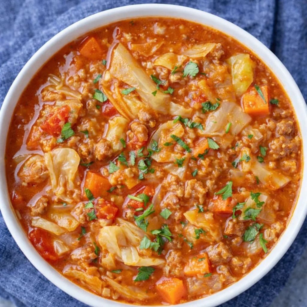 Cabbage Roll Soup