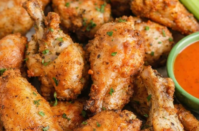 Crispy Chicken Wings Recipe (Scientific No-Fry Method)