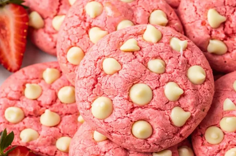 The Best Strawberry Cookies (From Scratch, No Cake Mix!)