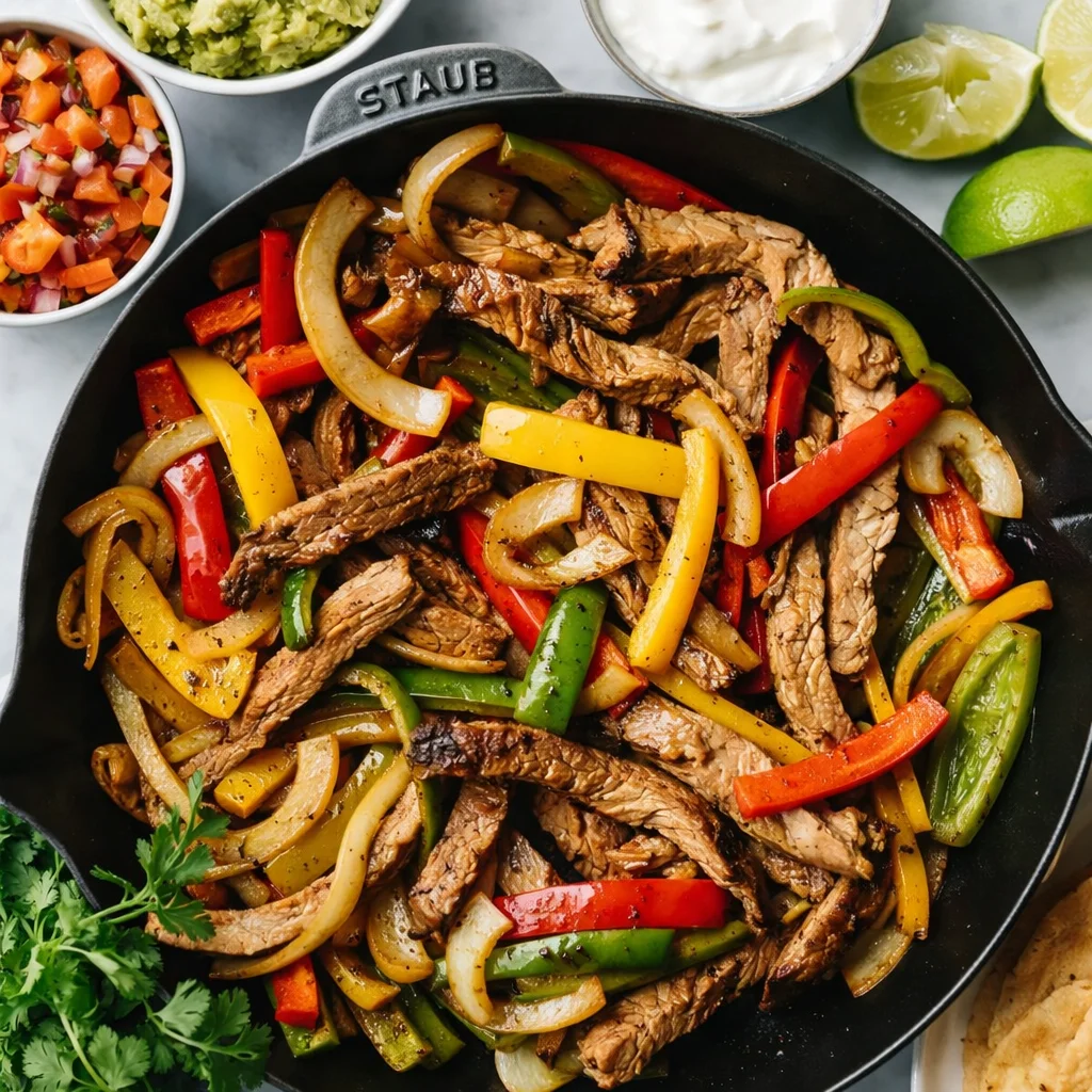 steak fajitas recipe